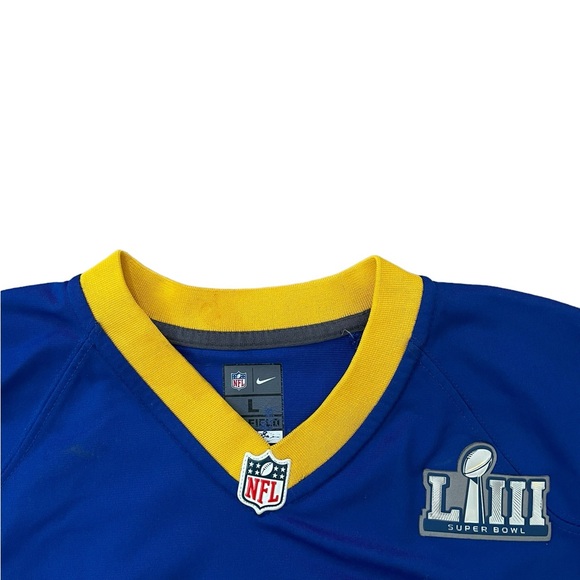st louis los angeles rams todd gurley super bowl nike nfl football jersey shirt - Picture 5 of 9